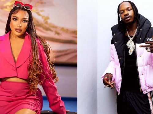 “I will suggest you shut up, you look prettier with your mouth closed” – Tonto Dikeh slams Naira Marley