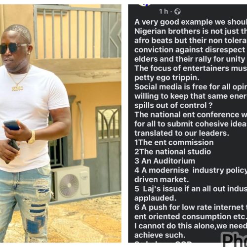 Kao Denero Calls for Unity and Transformation in Sierra Leone’s Entertainment Industry